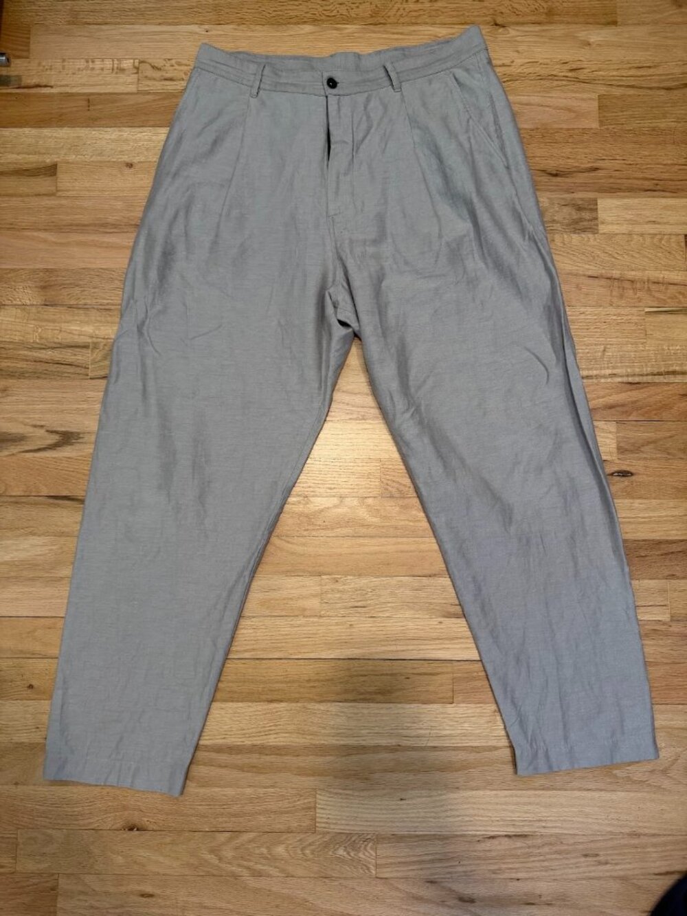 Outlier Linen Pants - Size 34 - Light Grey